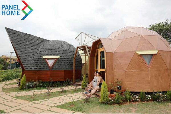 nhà lắp ghép homestay