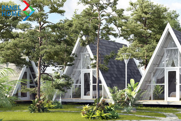 nhà lắp ghép homestay